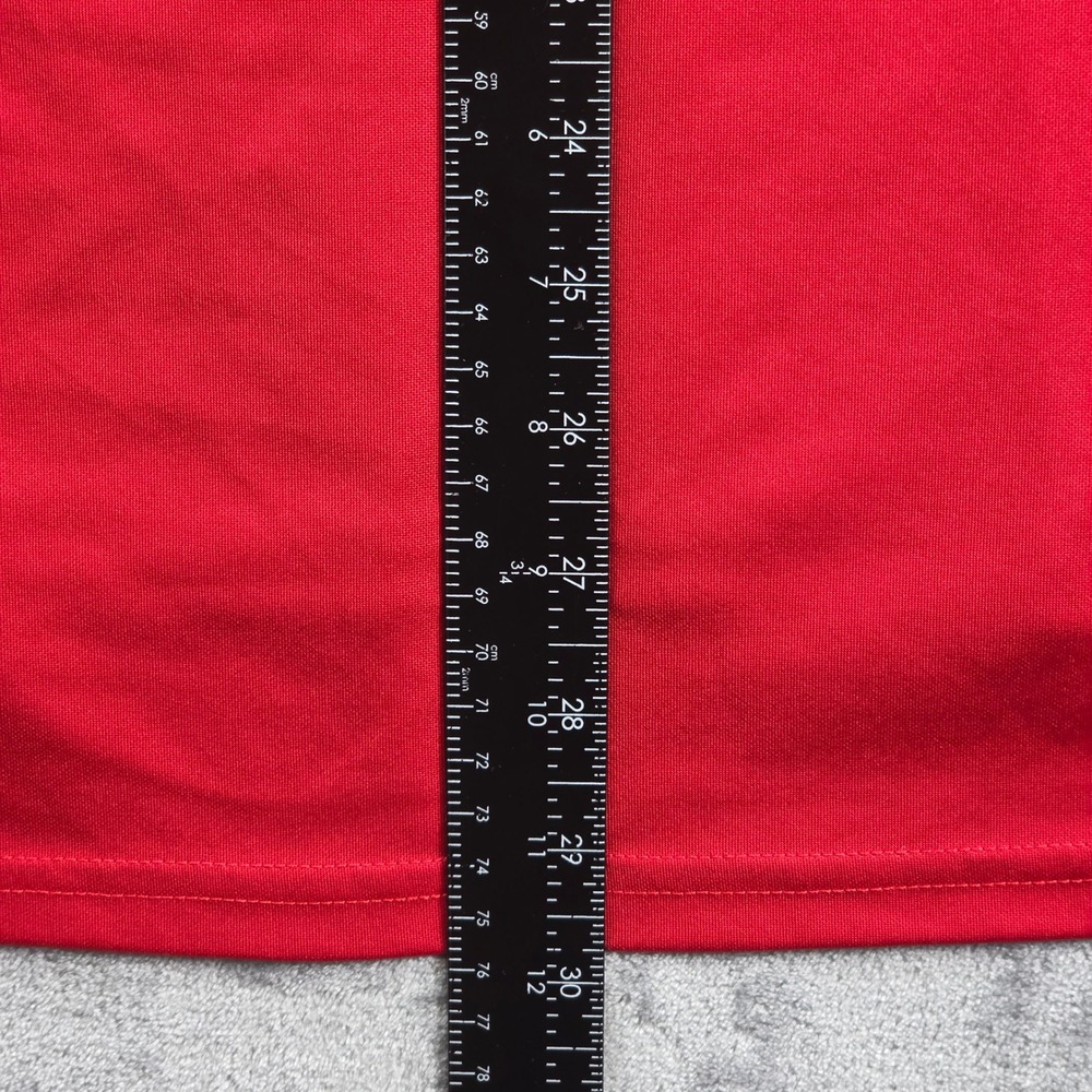 Subseventy Polo Shirt Mens XL Red Short Sleeve Performance Golf Top 70 Logo - Picture 9 of 10